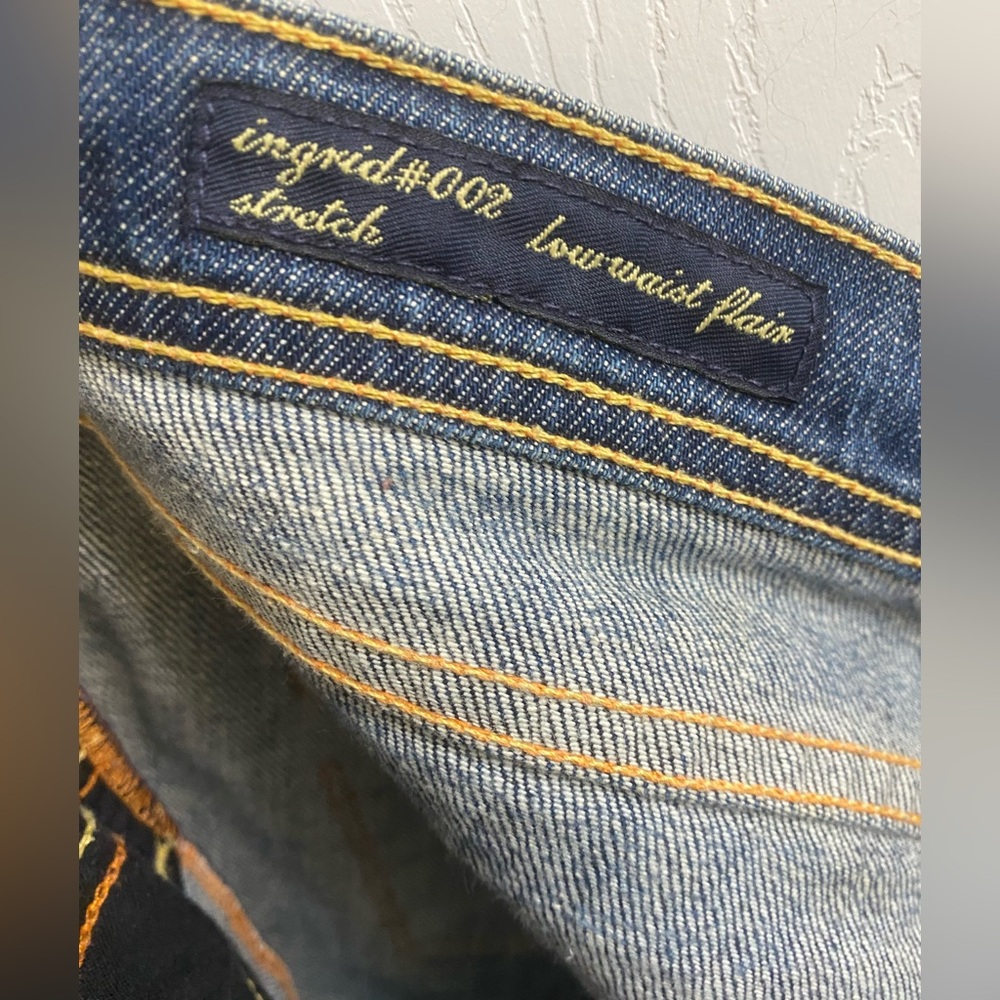 Citizens of Humanity | Ingrid #002 Low Waist Flair Jeans | Authentic Y2K | 32 - Picture 11 of 14